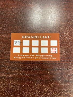 Rewards program
