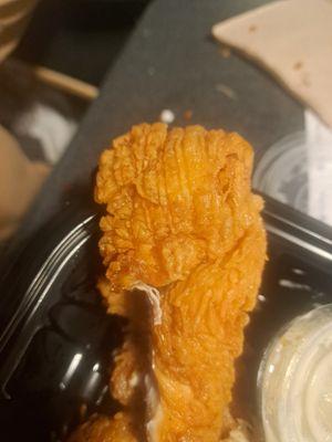 What are the lines? I promise you this chicken is not healthy to eat.