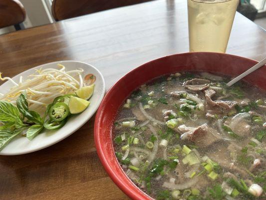 Pho-rare beef