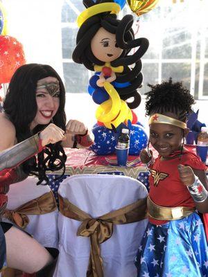 Full Service Party - includes decor, party favors and entertainment.