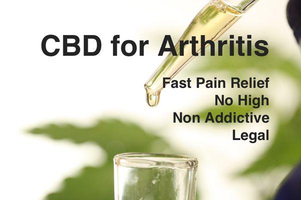 CBD is great for arthritis!