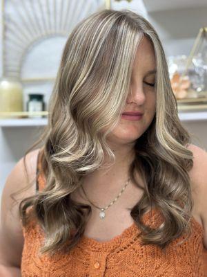 Partial head highlight