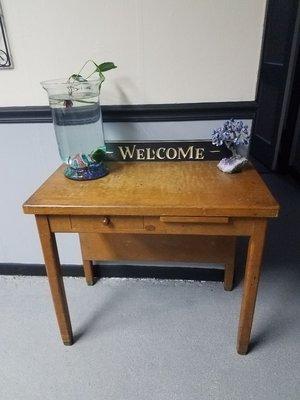 Jasper, the welcome committee