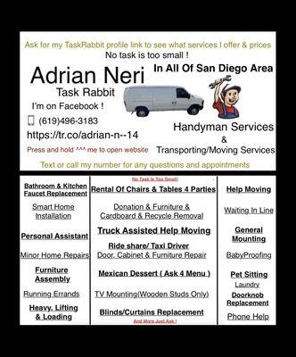 Adrian’s HandyMan & Moving Services