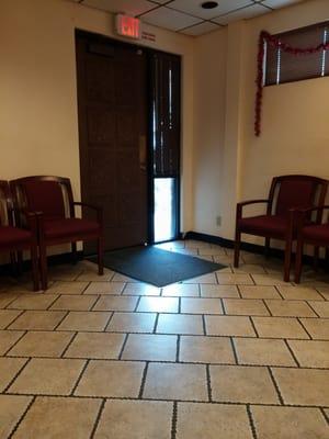 Nice waiting room...for a dentist.