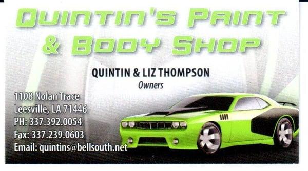 Quintin's Paint and Body Shop