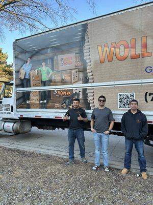 Another successful move with Wolley movers