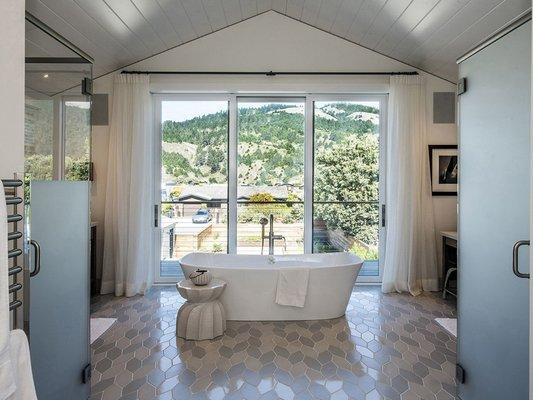 Custom built bathroom