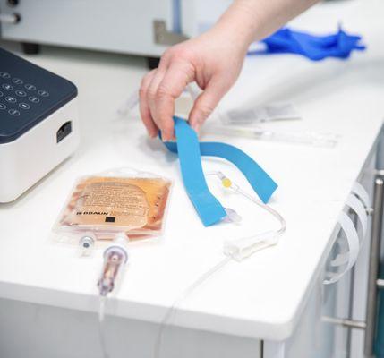 A 100ml add on iv service