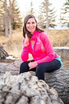 I specialize in training women in fitness