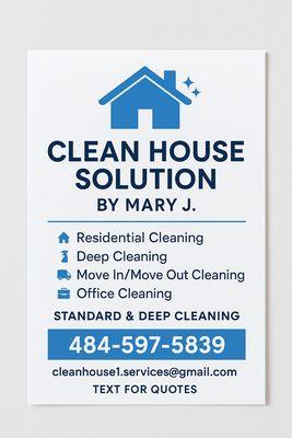 Clean House Solutions