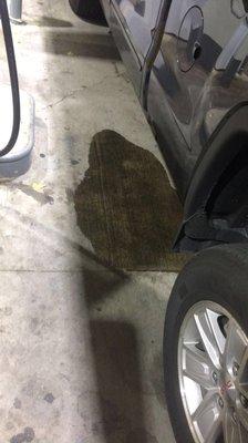After their gas pump wouldn't shut off