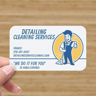 Detailing Cleaning Services