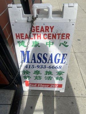 Geary Healthy massage