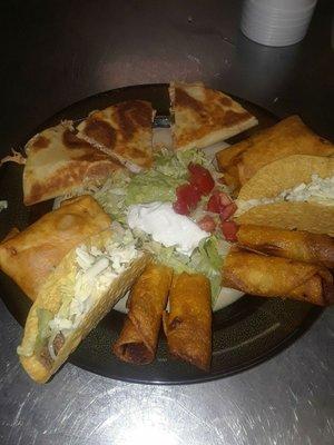 Sampler Plate