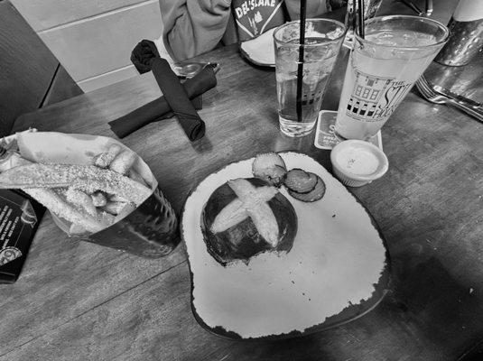 This photograph features the culinary experience that this establishment offers.