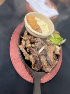 Pariya de steak para dos