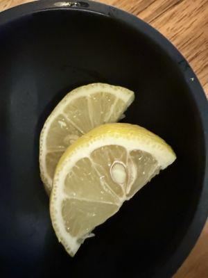 Lemons were old