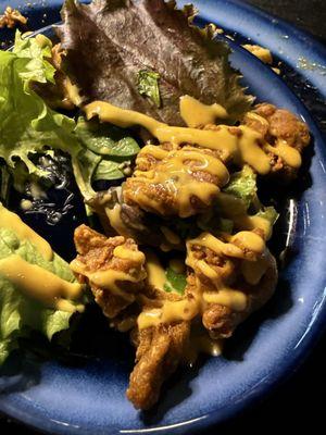 Wow. The Fried "chicken" was fierce. You. Must. Taste. It!