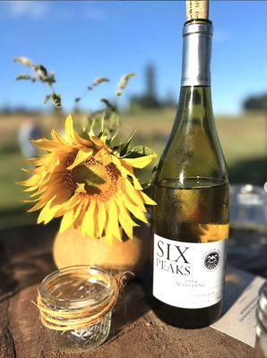 Introducing our newest release: Six Peaks Marsanne. A luscious, full-bodied white with floral lift and stone-fruit depth