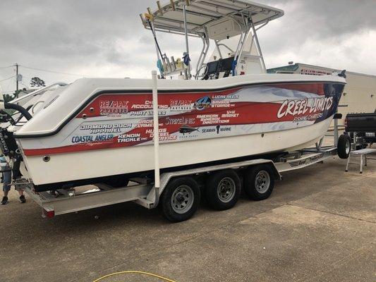 Proper attire! Ready for summer!