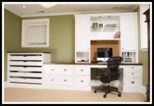 Custom Home Office Cabinetry