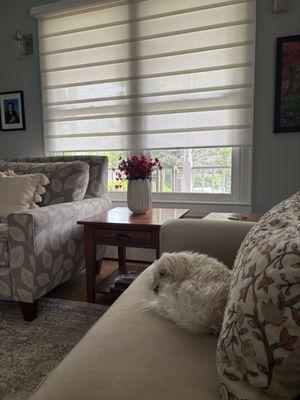 Powerview Vignette in fabric Loren color Costal Calm