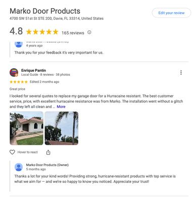 Marko Door Products