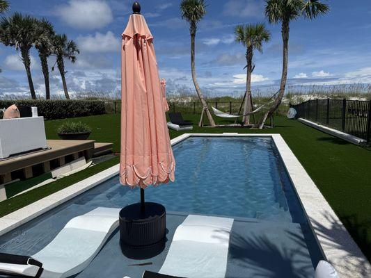 Atlantic Beach, Jacksonville, FL fiberglass pool- beachside.
