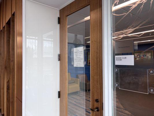 Quiet rooms/Study rooms