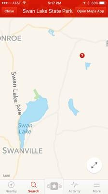 Swan Lake State Park