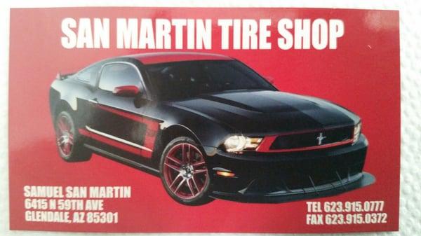 San Martin Tire Shop
