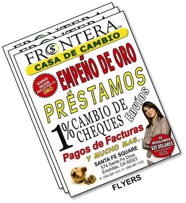 Frontera Cash and Loan