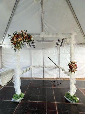 The chuppah