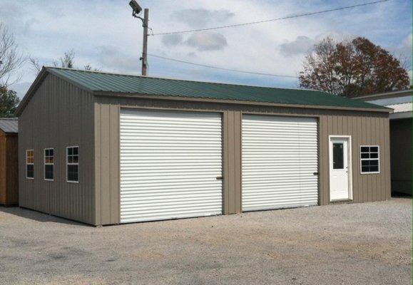 Metal garage