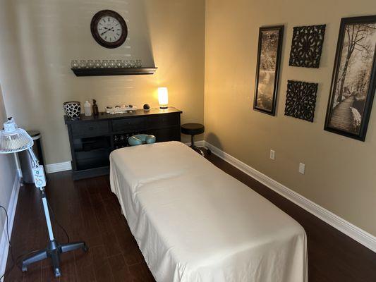 The office holds multiple rooms, each well organized, clean and calming!