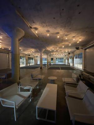 Inside courts - narrow