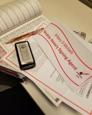 Brittany D Michaels, Mobile Notary Signing Agent