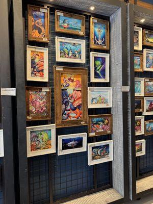 Lobster Trap Frames go great with Steves art! from Lobster Trap Art Gallery in Islamorada, FL