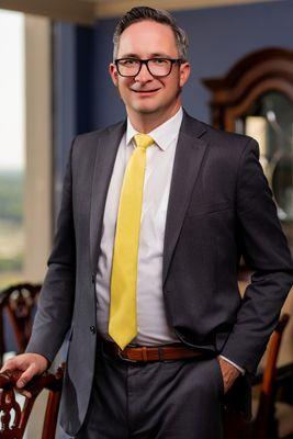 Attorney Travis Griffin of Hogue Griffin