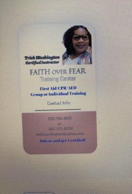 Faith Over Fear Training Center