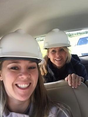 My colleague and I completed the New Home Specialist training. We had a blast and learned so much on Construction Day!