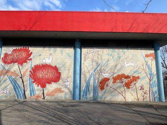 Montesori Garden Academy mural