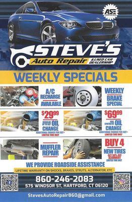 Steve's Auto Weekly Deals