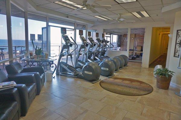 PointKetmine's Reception in Malibu. We are in the Malibu Health Club.