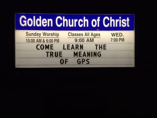 Golden church of Christ