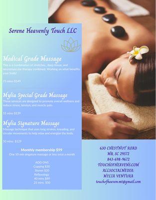 Serene Heavenly Touch