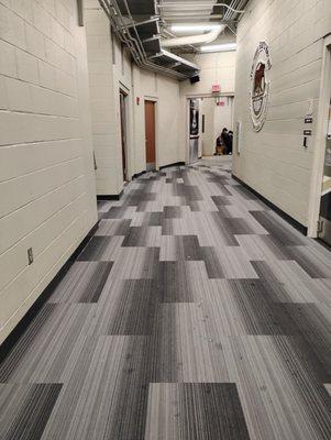 Tunnel to public skating