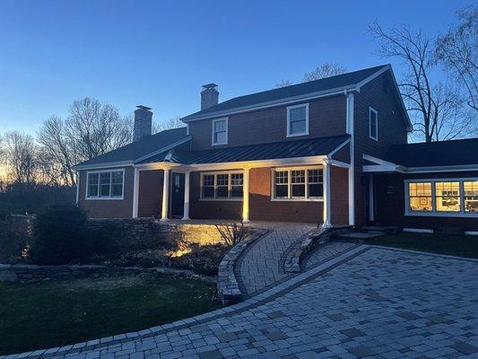 A complete inside and outside to include landscape lighting project