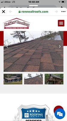 renew roofing
